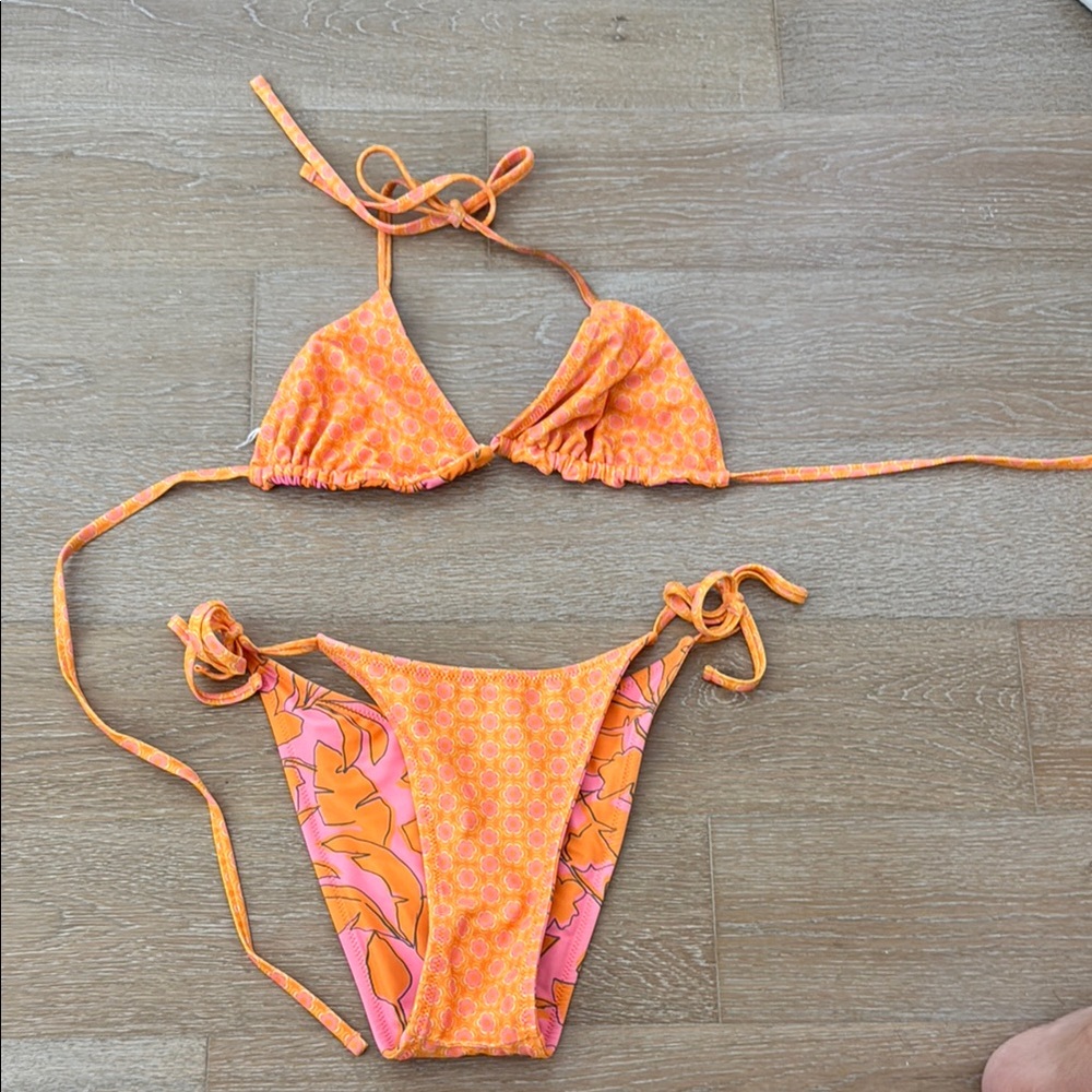 Target Orange and Pink Bikini